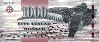 Gallery image for Faeroe Islands p33: 1000 Krone from 2011